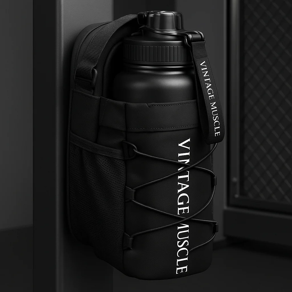 Magnetic Gym Bag & Premium Bottle